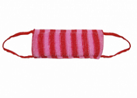 Мочалка (40*11см) с поролоном полосатая М17